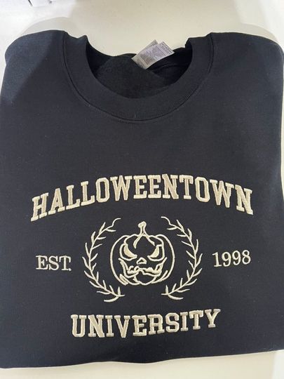 HalloweenTown University Embroidered Sweatshirt