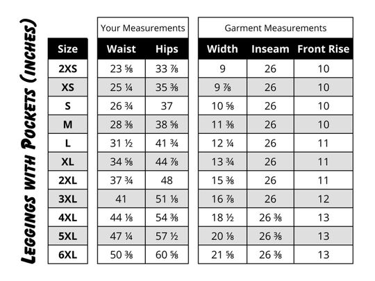 Skull Pattern Leggings with Pockets - Halloween - Goth - Emo - Spooky Season