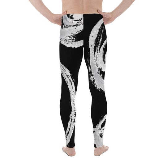 Men's Leggings - Men's pants - Premium Active Buttery Soft Workout pants - Athletic