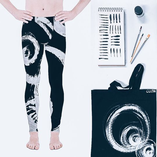 Men's Leggings - Men's pants - Premium Active Buttery Soft Workout pants - Athletic