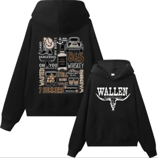 Wallen Lyrics Hoodie