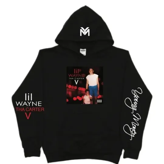 Lil Wayne The Carter Collection Hoodie Pullover, 2024 Hot Music Tour Shirt
