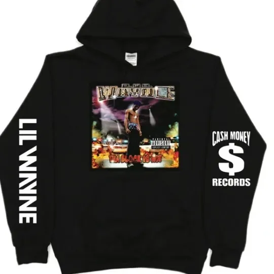Lil Wayne The Carter Collection Hoodie Pullover, 2024 Hot Music Tour Shirt