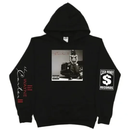 Lil Wayne The Carter Collection Hoodie Pullover, 2024 Hot Music Tour Shirt