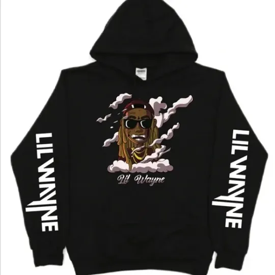Lil Wayne The Carter Collection Hoodie Pullover, 2024 Hot Music Tour Shirt
