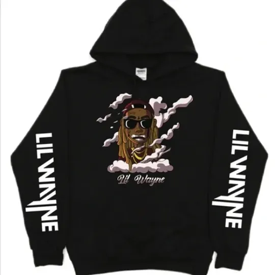 Lil Wayne The Carter Collection Hoodie Pullover, 2024 Hot Music Tour Shirt