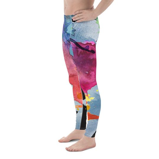 Men's Leggings - Men's pants - Premium Active Buttery Soft Workout pants - Athletic