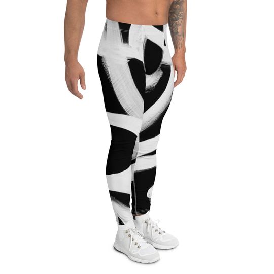 Graffiti from the Future original art Men's Leggings