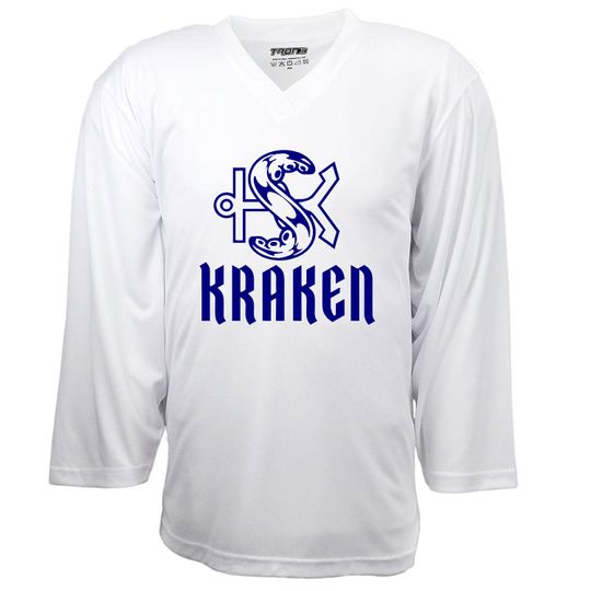 Kraken Hockey Jersey Customized with your Name and Number