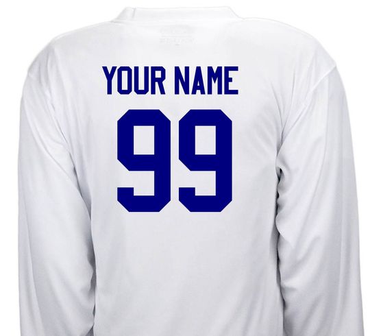 Kraken Hockey Jersey Customized with your Name and Number