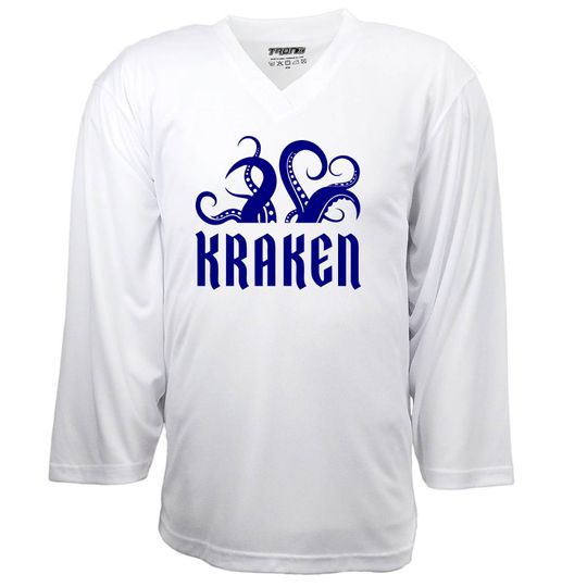 Kraken Hockey Jersey Customized with your Name and Number