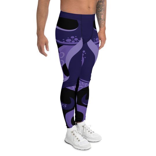 Villainous Sea Witch Running Costume Men's Leggings