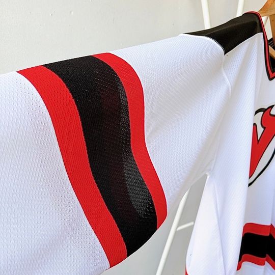 90s New Jersey Devils NHL Jersey/ L