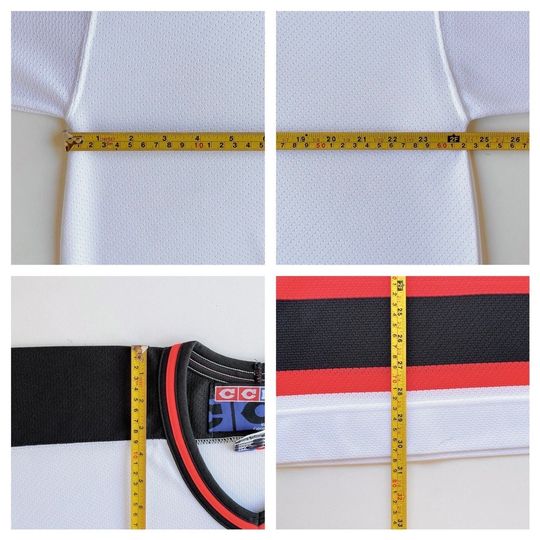 90s New Jersey Devils NHL Jersey/ L