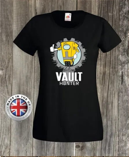 Borderlands T-shirt, Cotton Short Sleeve Casual Tee