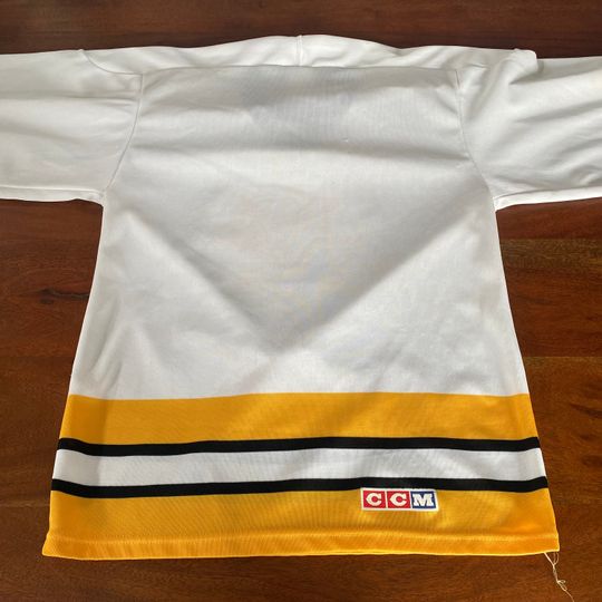 Vintage Boston Bruins Pooh Bear CCM Hockey Jersey