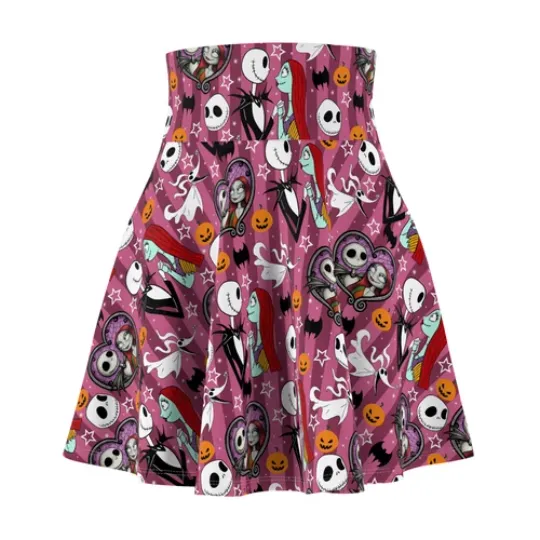 Nightmare Before Christmas Women's Skater Skirt