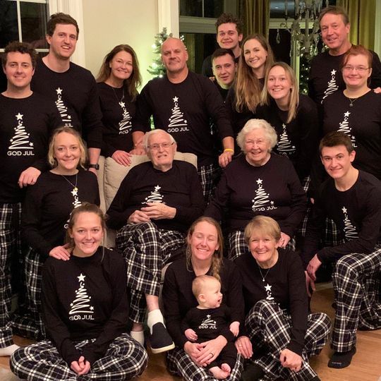 Christmas Tree Pajamas, Personalized Family Pajamas, Merry Christmas Matching Family Pajamas, Christmas Gift, Family Matching Sleepwear