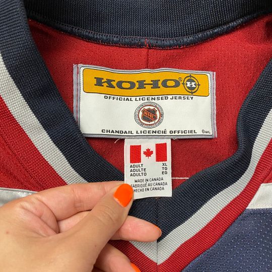90's Koho Vancouver Canucks Gradient NHL Hockey Jersey