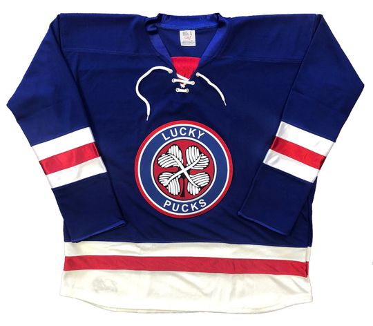 Lucky Pucks Hockey Jerseys - Order Any Quantity