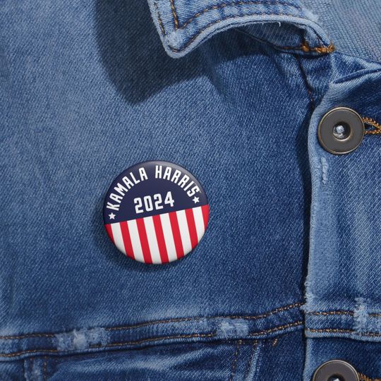 Kamala Harris 2024, President Election ... Pin Buttons