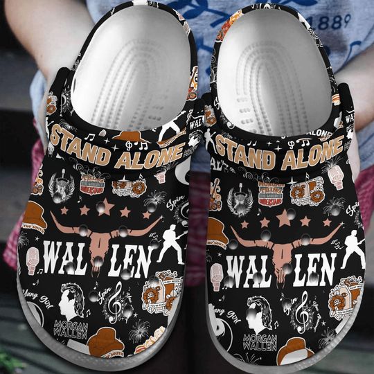 Wallen Western Clogs, Last Night Edition, Holiday Present, Gift for Music Lovers