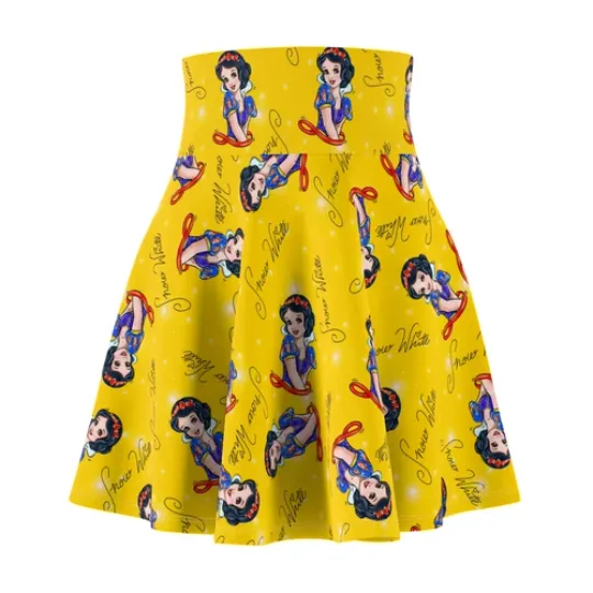 Snow White Women's Skater Skirt