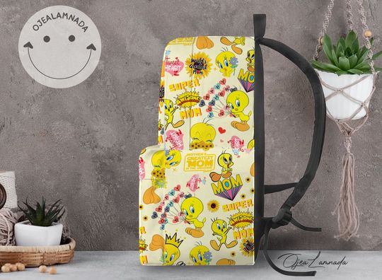 Tweety Bird Backpack, Tweety Bird Back to School Backpack, Kid School Backpack, Backpack Gift