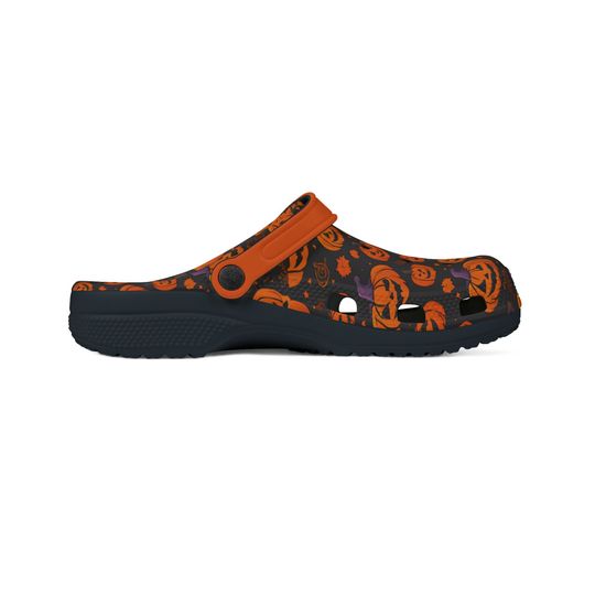 Jack o lantern halloween Foam Clogs