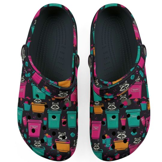 Trash Panda Life Foam Clogs