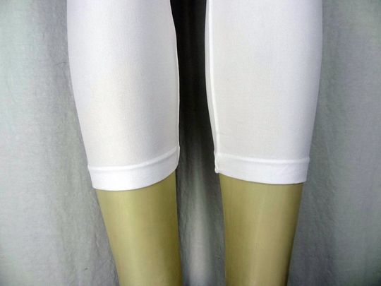 Plus Size Black Capri Length Leggings Embellished All Rhinestone Spider In Web