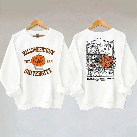 Vintage Halloweentown 1998 Sweatshirt 2 Side Print Halloweentown