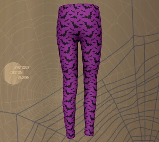 FALL LEGGINGS for Kids HALLOWEEN Leggings Witch Leggings