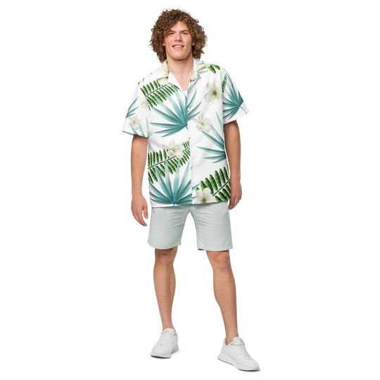 Hawaiian Shirt, Summer Gift, Button Up Shirt, Unisex Shirt