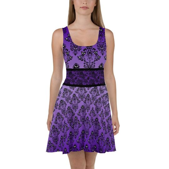 Haunted Mansion Costume Skater Dress