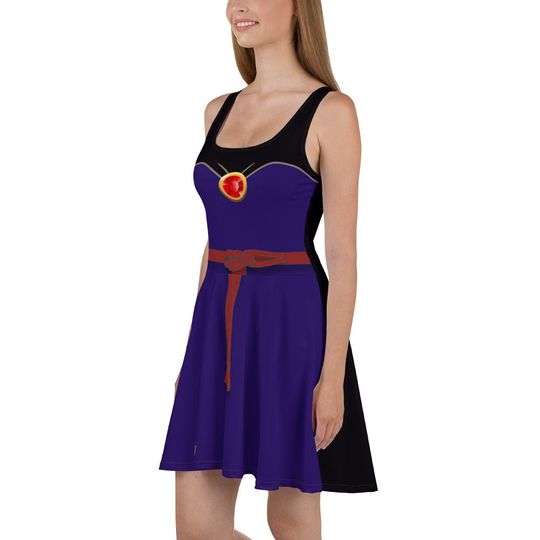 Evil Queen Inspired Skater Dress