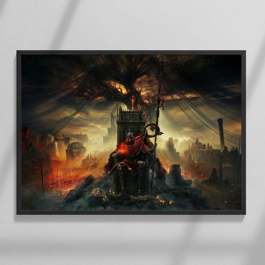 Elden Ring Messmer Gaming Poster | Wall Art | Home Decor |  Gaming Poster