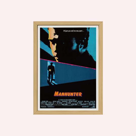 Manhunter (1986) Movie Poster Print, Room Decor, Movie Art, Gifts for Him/Her, Wall Art Print, Art Poster For Gift