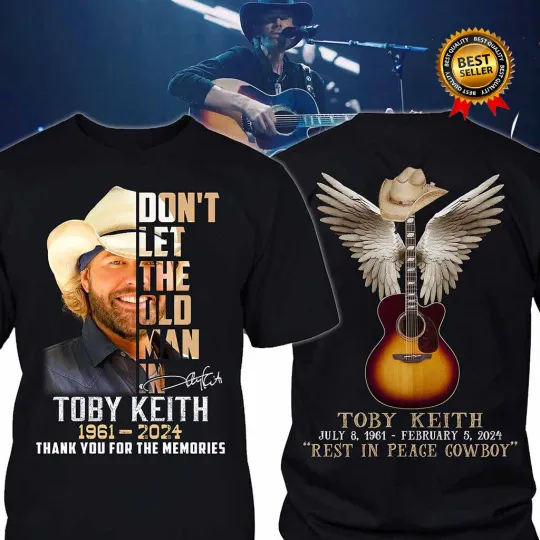 NEW Toby Keith 3D T-shirt short sleeve All sizes
