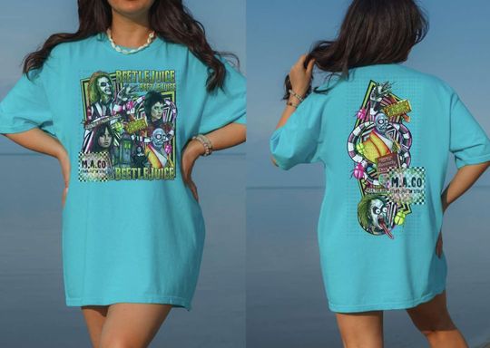 Beetlejuice Halloween Tshirt beetleguise shirt merch