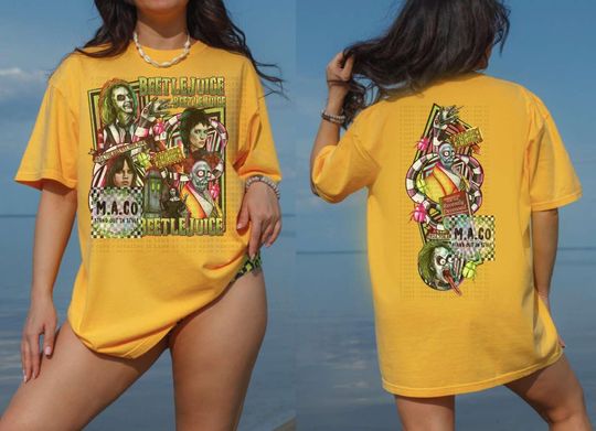 Beetlejuice Halloween Tshirt beetleguise shirt merch