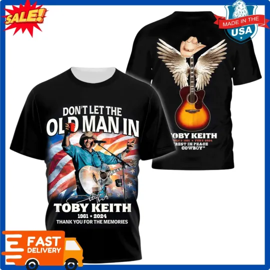 Toby Keith - Don t let the old man T shirt