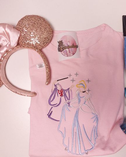 Fairy Godmother Cinde embroidered sweatshirt