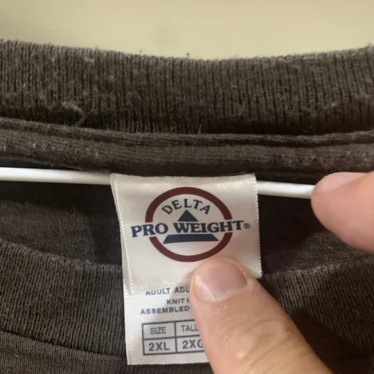 Men’s 2XL brown Short Sleeve Toby Keith Biggest And Baddest Tour T Shirt