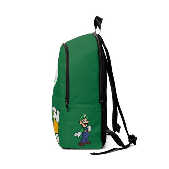 Brother Luigi Unisex Fabric Backpack