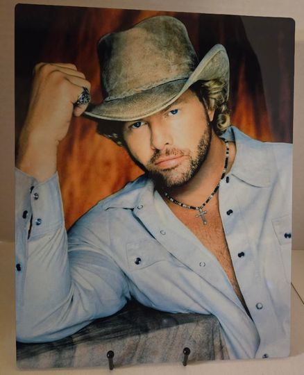 Toby Keith metal poster