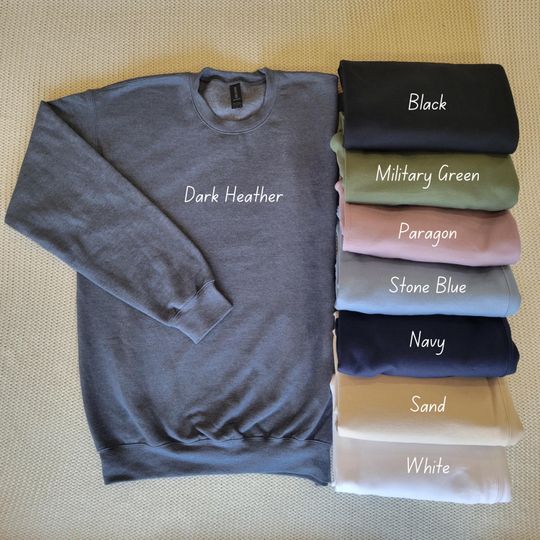 Peter Pan Neverland | Embroidered Gildan Crewneck Sweater