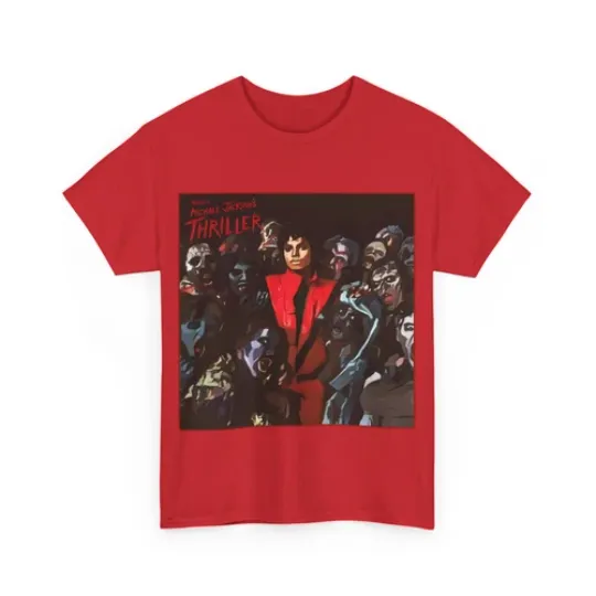 Michael Jackson Thriller T Shirt Unisex Heavy Cotton Tee
