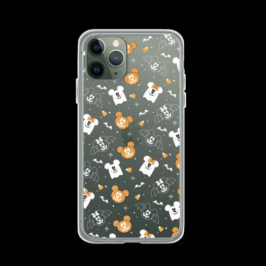 Disney Halloween Pattern iPhone   | Mickey Mouse & Minnie Mouse