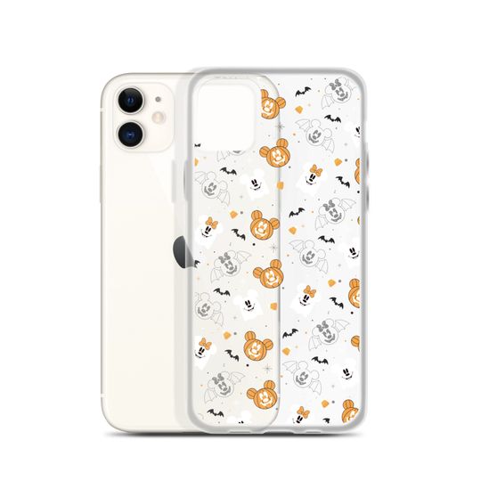 Disney Halloween Pattern iPhone   | Mickey Mouse & Minnie Mouse